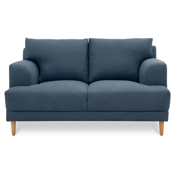 Love Tela Azul Oscuro Nuza | Love Seat | salas